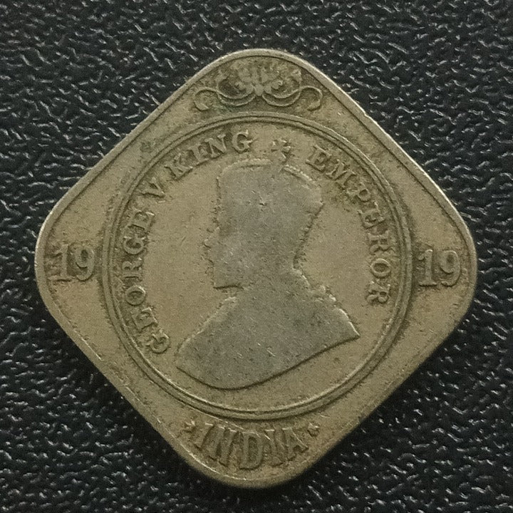 2 Anna 1919 Calcutta (Ref : 071114)