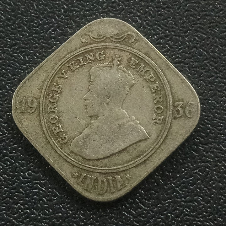 2 Anna 1936 Bombay (Ref : 171222)