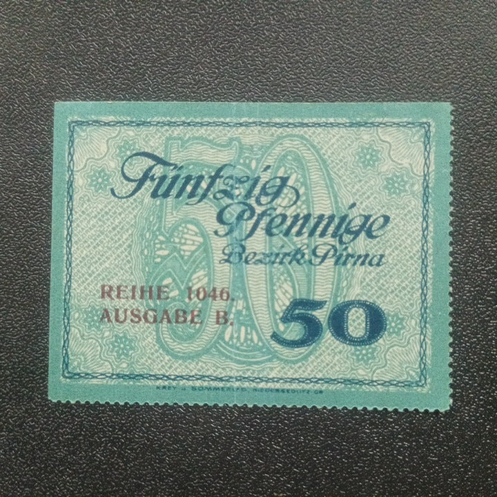 50 Pfennig 1918 - District of Pirna - German Notgeld (Ref : 211208N)