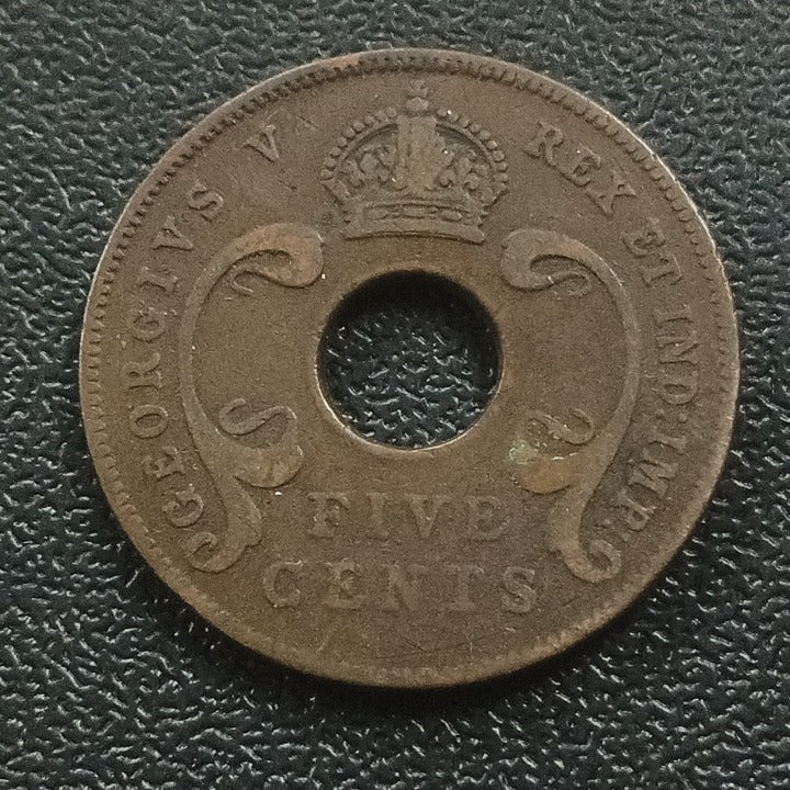 5 Cents 1935 - East Africa (Ref : 221208)