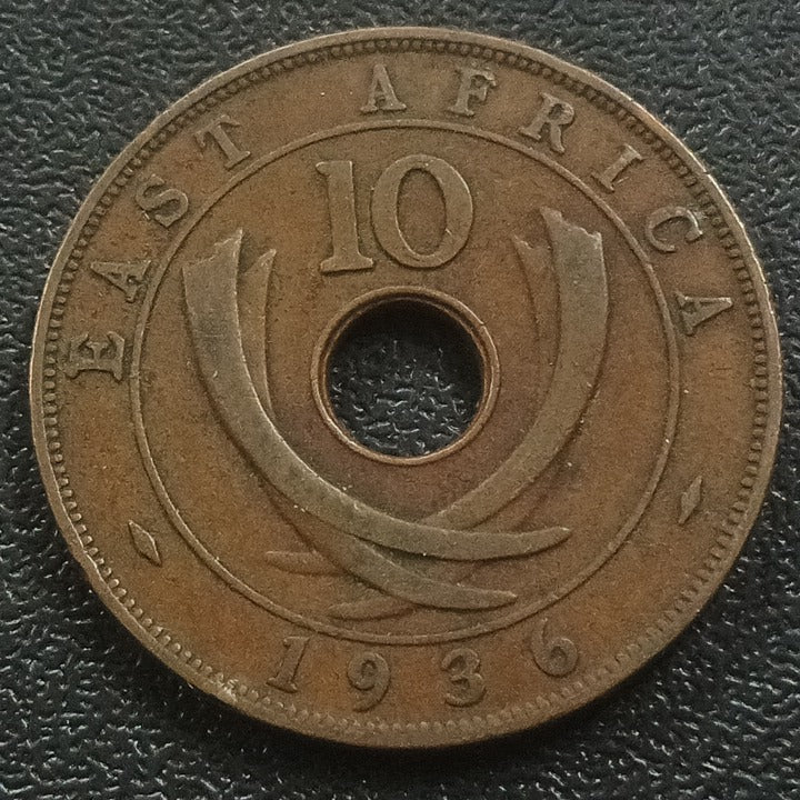 10 Cents 1936 - East Africa (Ref : 221207)