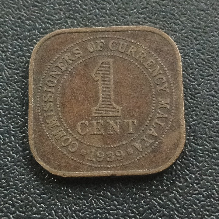 1 Cent 1939 (large type) - Malaya (Ref : 221206)