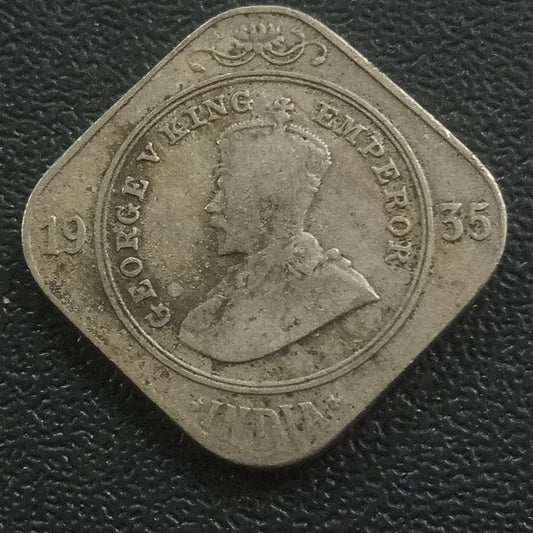 2 Anna 1935 Bombay (Ref : 231217)