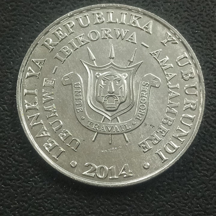 5 Francs 2014 UNC (Balaeniceps Rex) - Burundi Circulating Commemorative Coin