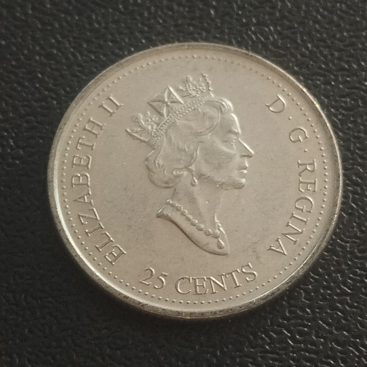 25 Cents 2000 (Family ) - Canada - Entry into the 3rd Millennium series