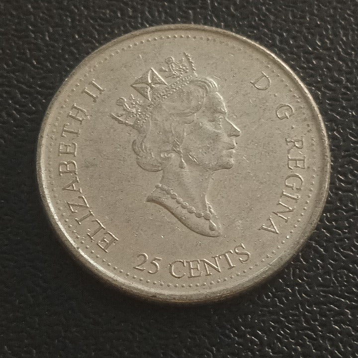 25 Cents 2000 (Freedom) - Canada - Entry into the 3rd Millennium series