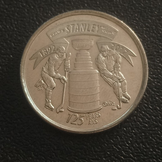 25 Cents 2017 (125th Anniversary of Stanley Club) - Canada