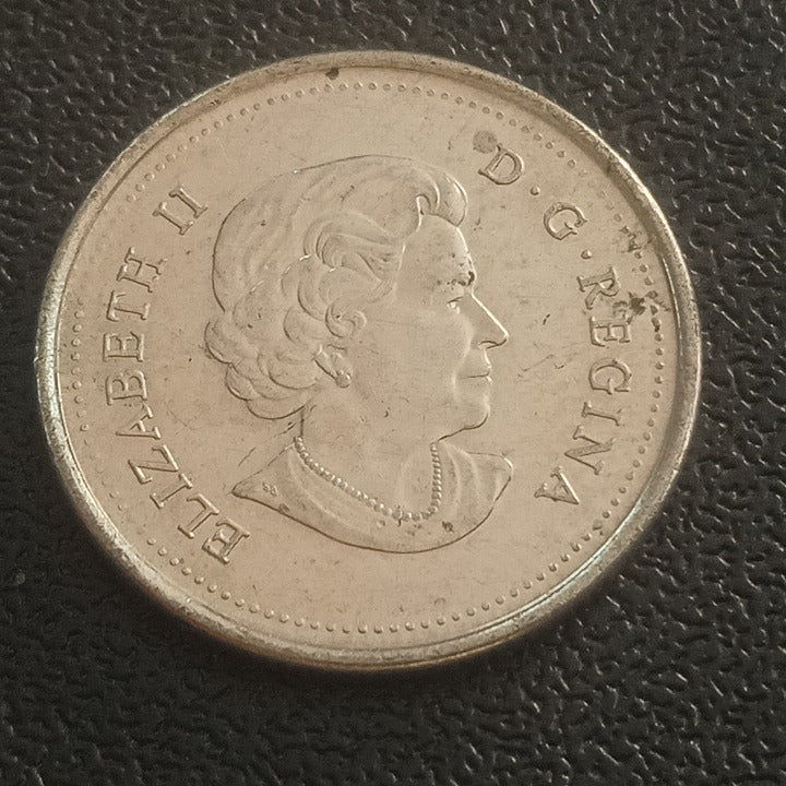 25 Cents 2015 (50th Anniversary of Canadian Flag) - Canada