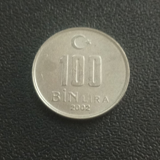 100000 Lira 2002 - Turkey