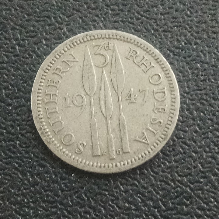 3 Pence 1947 -Southern Rhodesia (Ref : 251204)