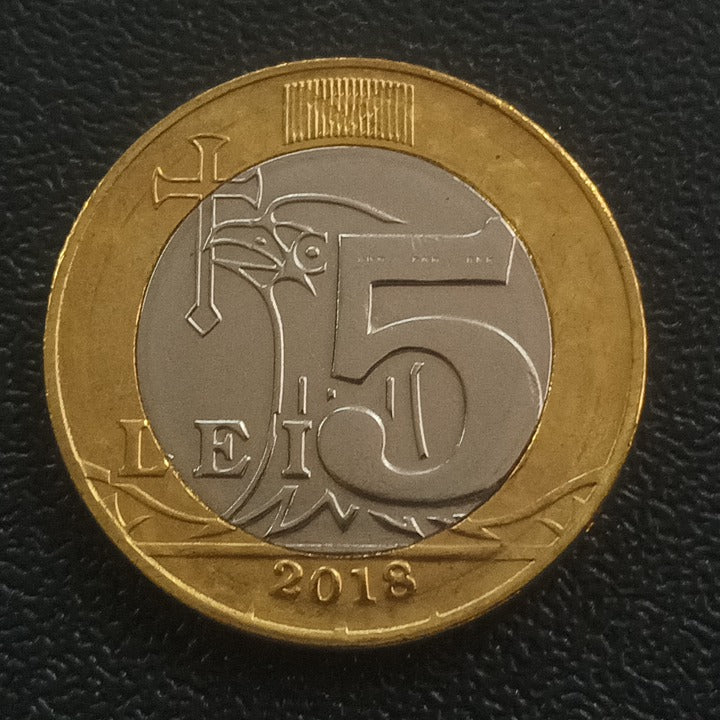 5 Lei 2018 UNC - Moldova