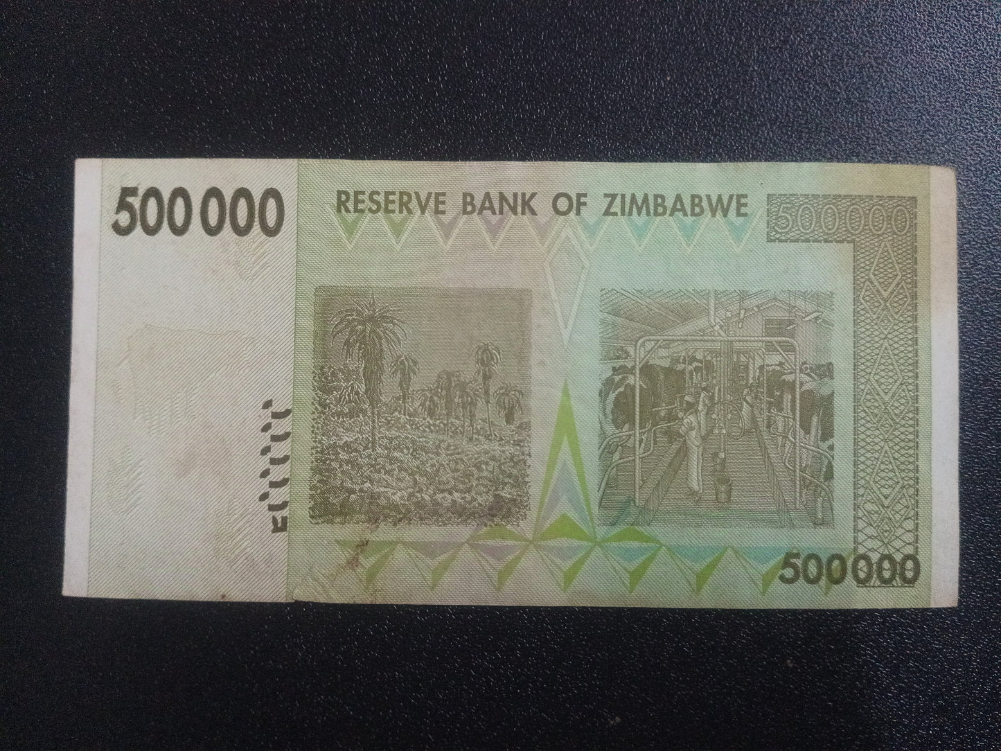 500000 Dollars 2007 - Zimbabwe (Ref : 301206N)