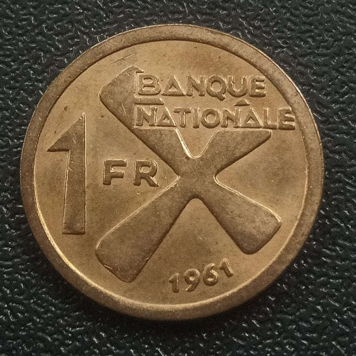 1 Franc 1961 AUNC - Katanga (Ref : 311201)