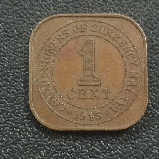 1 Cent 1945 - Malaya (Ref : 311214)