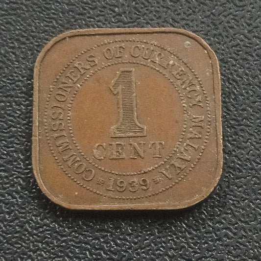 1 Cent 1939 (large type) - Malaya (Ref : 311211)