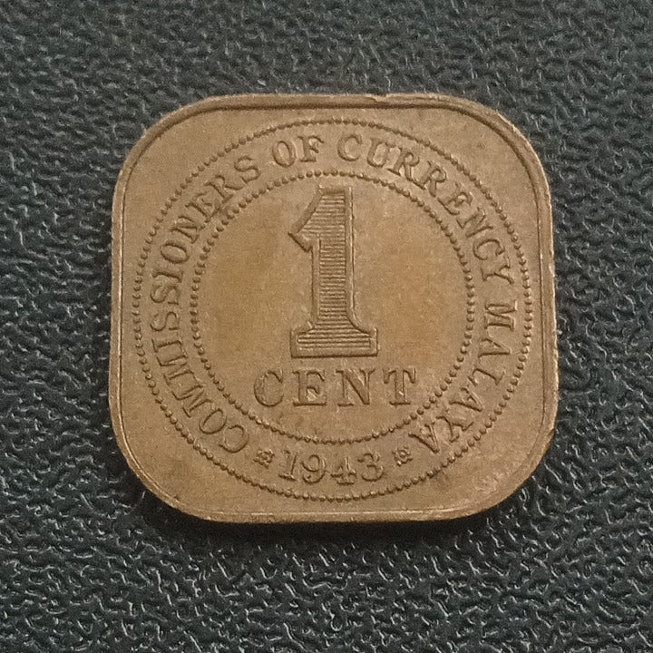 1 Cent 1943 - Malaya (Ref : 311205)