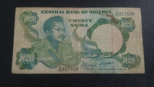 20 Naira (2001-2006) - Nigeria (Ref : 011114N)