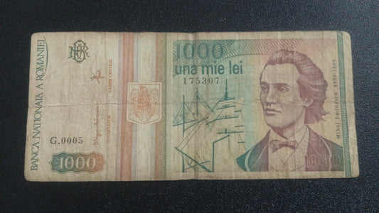 1000 Lei 1993 - Romania (Ref : 010108N)