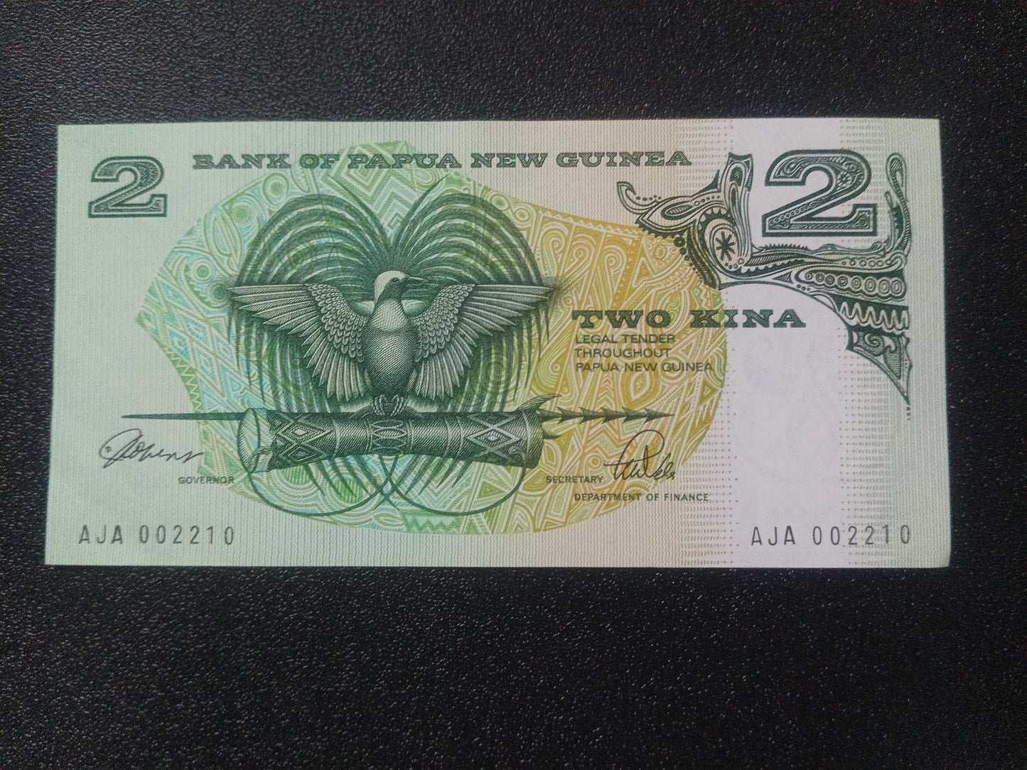 2 Kina 1992 UNC - Papua New Guinea