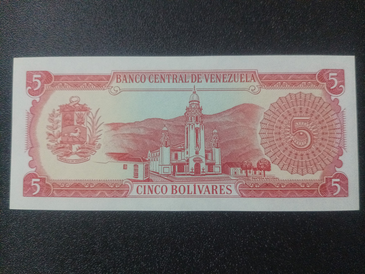 5 Bolivares 1989 UNC - Venezuela