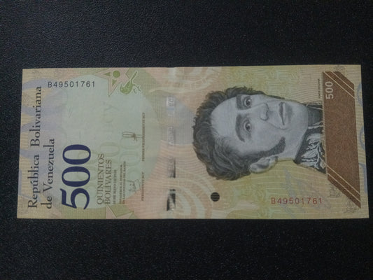 500 Bolivares UNC - Venezuela