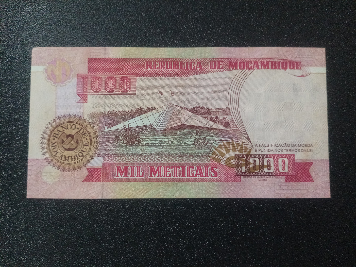 1000 Meticais 1991 UNC - Mozambique