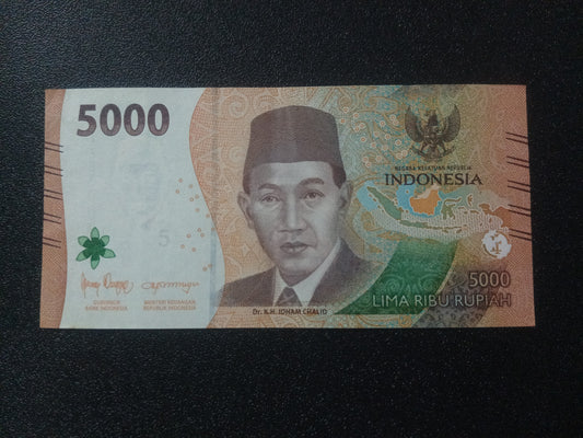 5000 Rupiah 2022 UNC - Indonesia