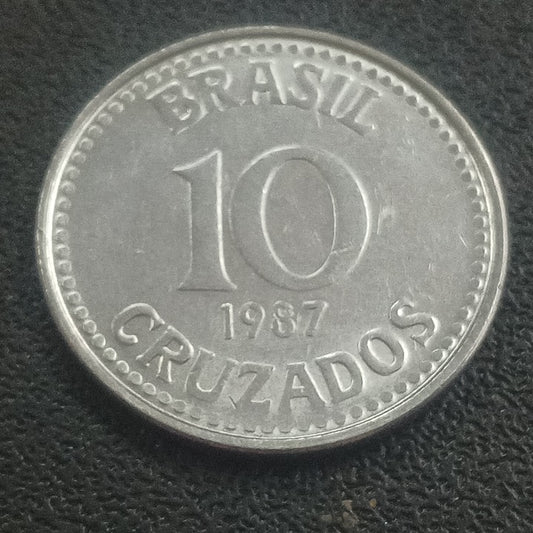 10 Cruzados 1987  - Brazil