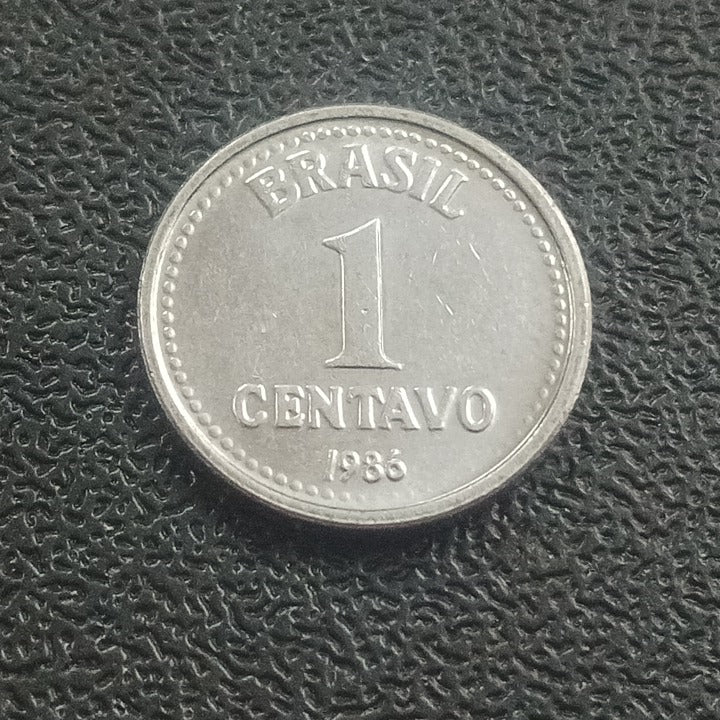 1 Centavos 1986 UNC - Brazil