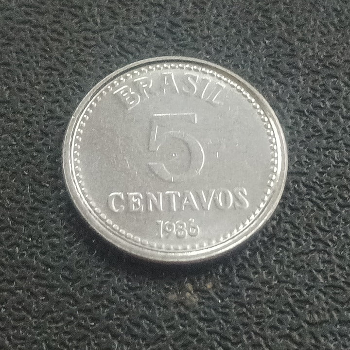 5 Centavos 1986 UNC - Brazil