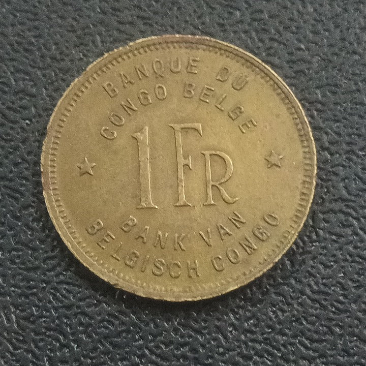 1 Franc 1946 - Belgian Congo (Ref : 040110)