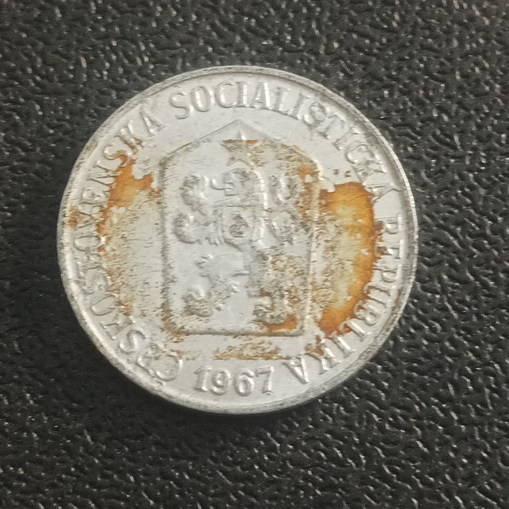 5 Haleru 1967 - Czechoslovakia