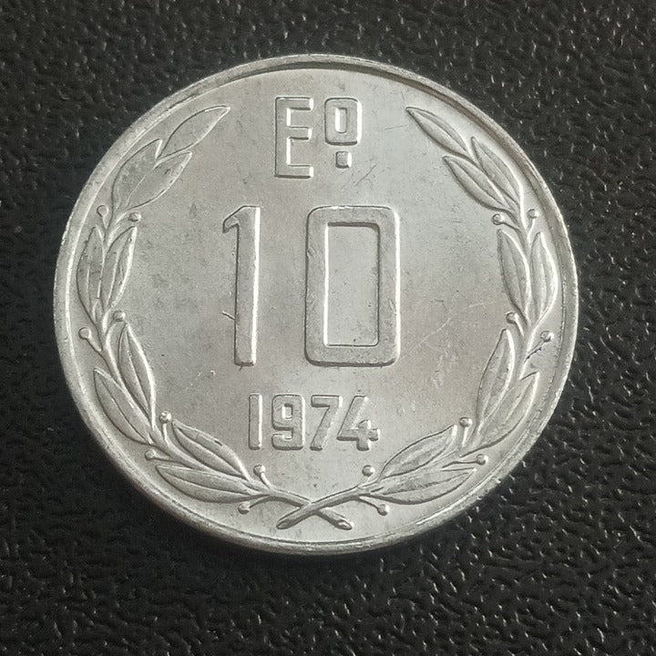 10 Escudos 1974 UNC - Chile