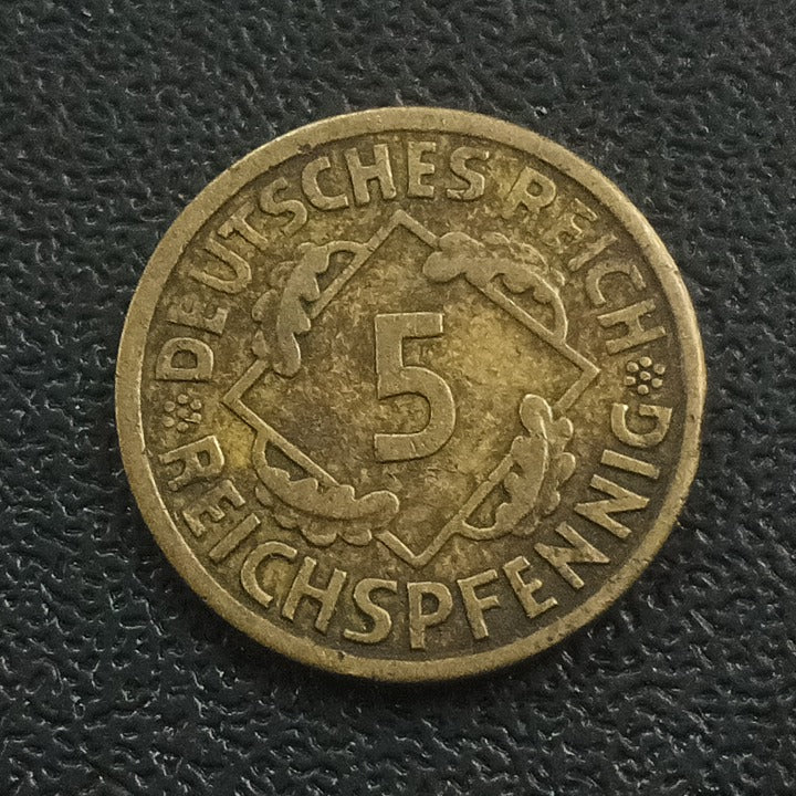 5 Reichspfennig 1925 A - Germany