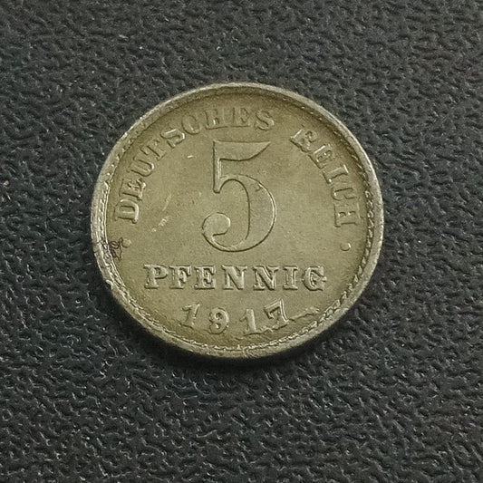 5 Pfennig 1917E (Zinc) Germany