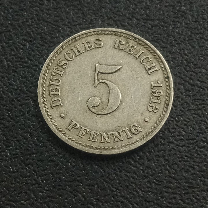 5 Pfennigs 1913 E - Germany