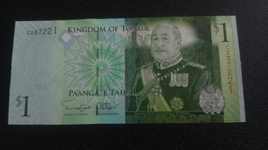 1 Paanga 2009 UNC - Tonga