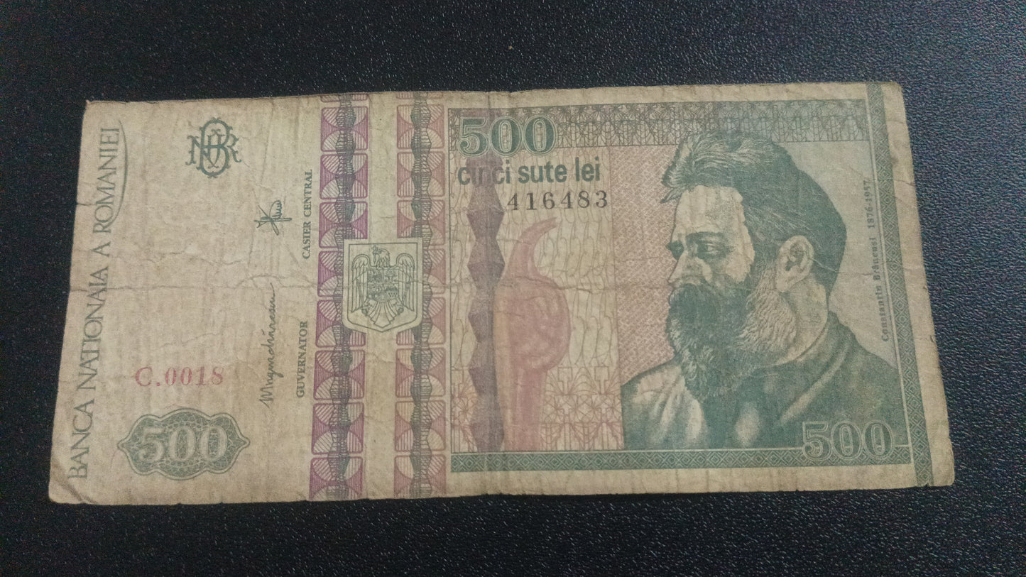 500 Lei 1992 - Romania (Ref : 120103N)