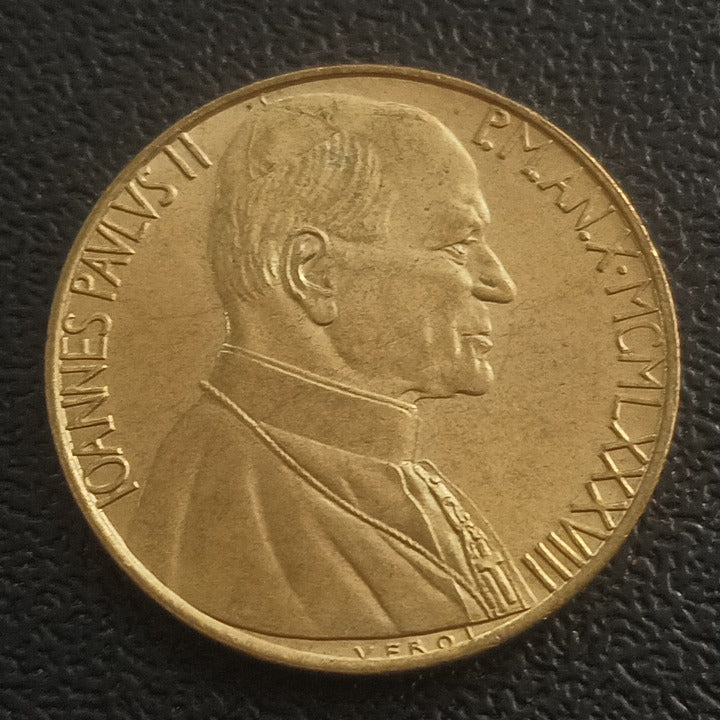 200 Lire 1988 UNC (Adam's Creation) - Vatican City