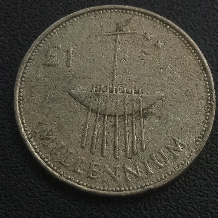 1 Pound(Millenium) 2000 - Ireland : Circulating Commemorative Coin