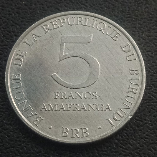5 Francs 2013 AUNC - Burundi