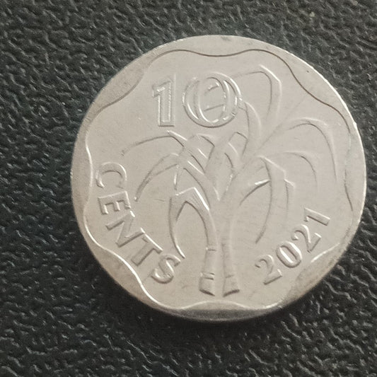 10 Cents 2021 UNC - Eswantini (Formerly Swaziland)