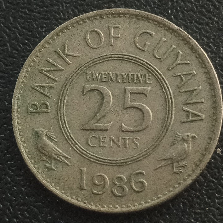 25 Cents (1967-1992) - Guyana