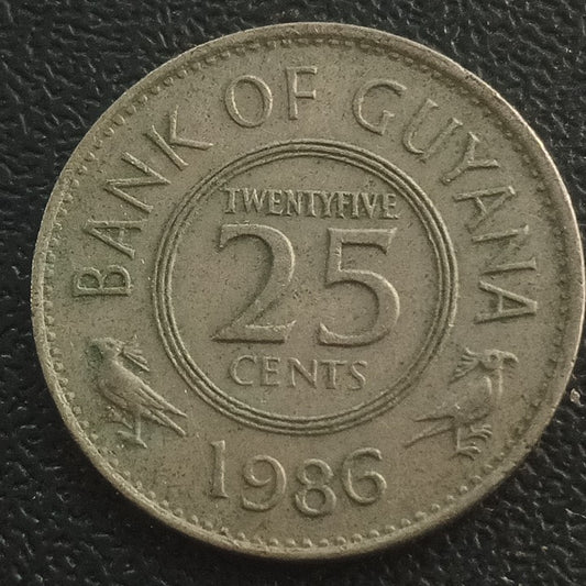 25 Cents (1967-1992) - Guyana