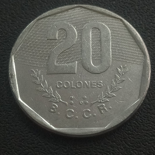 20 Colones 1985 - Costa Rica