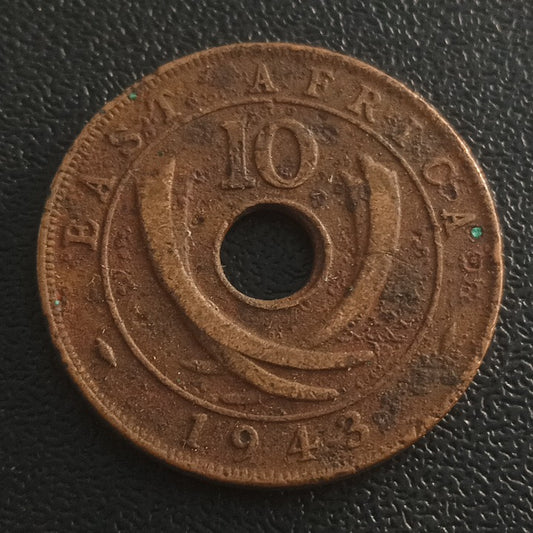 10 Cents 1943 - East Africa (Ref : 040207)