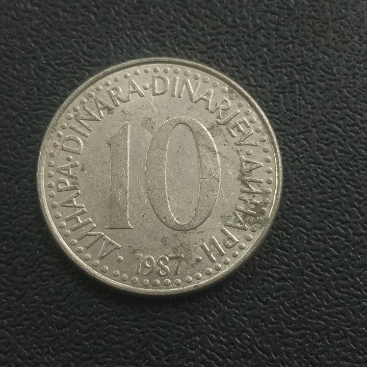 10 Dinara 1987 - Yugoslavia
