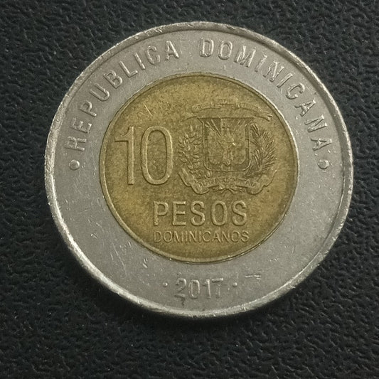 10 Pesos 2017 - Dominican Republic