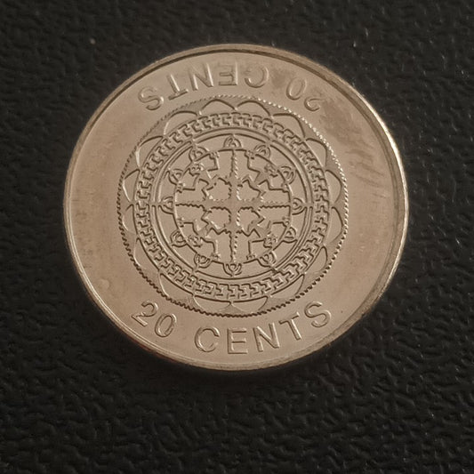 20 Cents 2012 AUNC - Solomon Islands