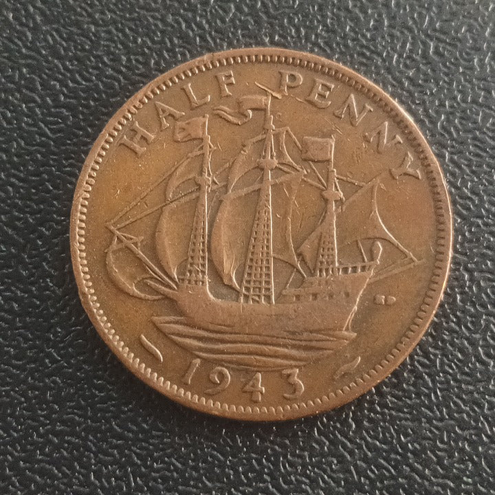 1/2 Penny George VI- United Kingdom